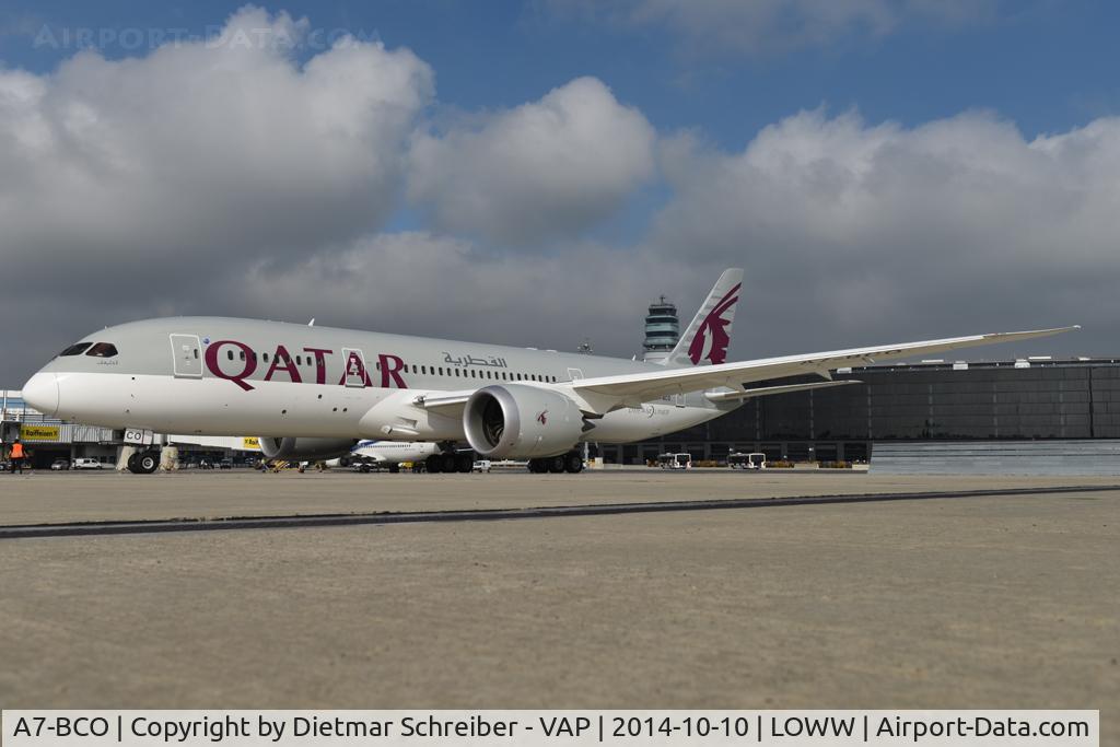 A7-BCO, 2014 Boeing 787-8 Dreamliner Dreamliner C/N 38333, Qatar Airways Boeing 787-8