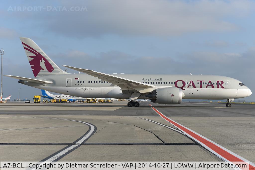 A7-BCL, 2012 Boeing 787-8 Dreamliner C/N 38330, Qatar Airways Boeing 787-8
