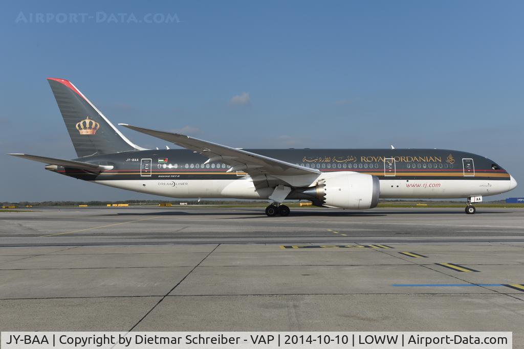 JY-BAA, 2014 Boeing 787-8 Dreamliner C/N 37983, Royal Jordanian Boeing 787-8