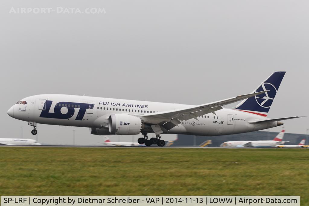 SP-LRF, 2014 Boeing 787-8 Dreamliner C/N 35942, LOT Boeing 787-8