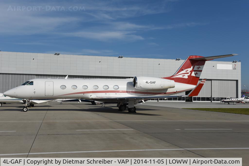 4L-GAF, 2007 Gulfstream Aerospace GIV-X (G450) C/N 4106, Georgian Government Gulfstream 450
