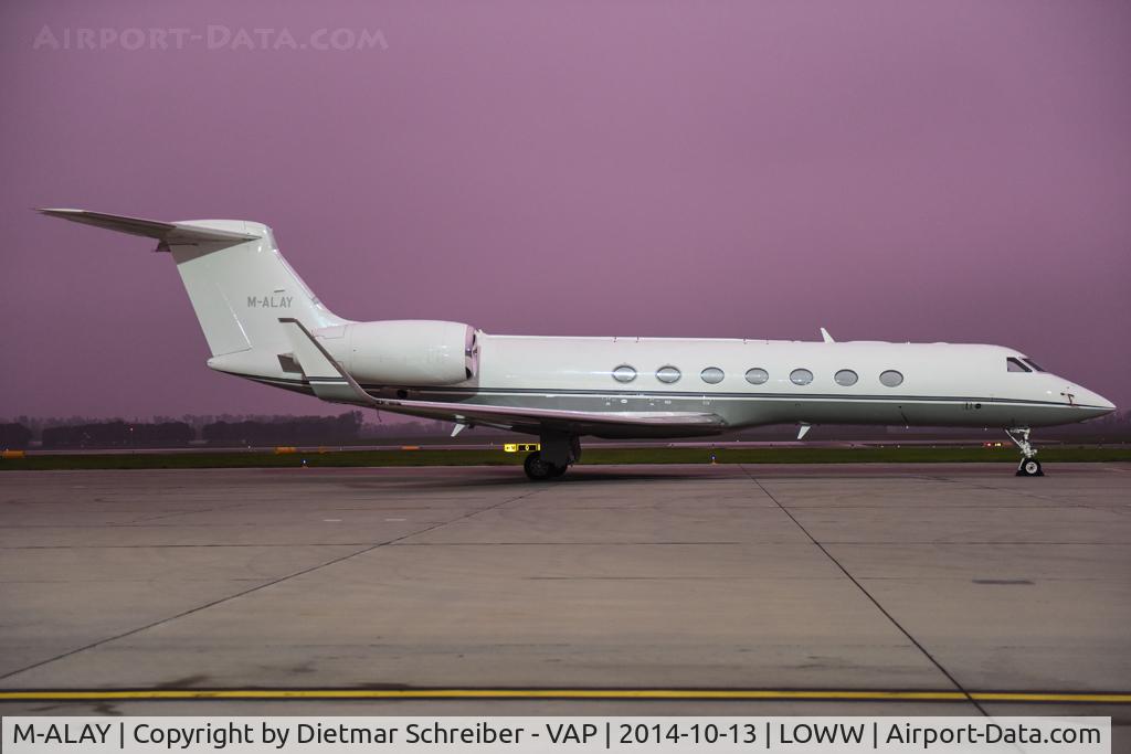 M-ALAY, 2012 Gulfstream Aerospace GV-SP (G550) C/N 5391, Gulfstream 550