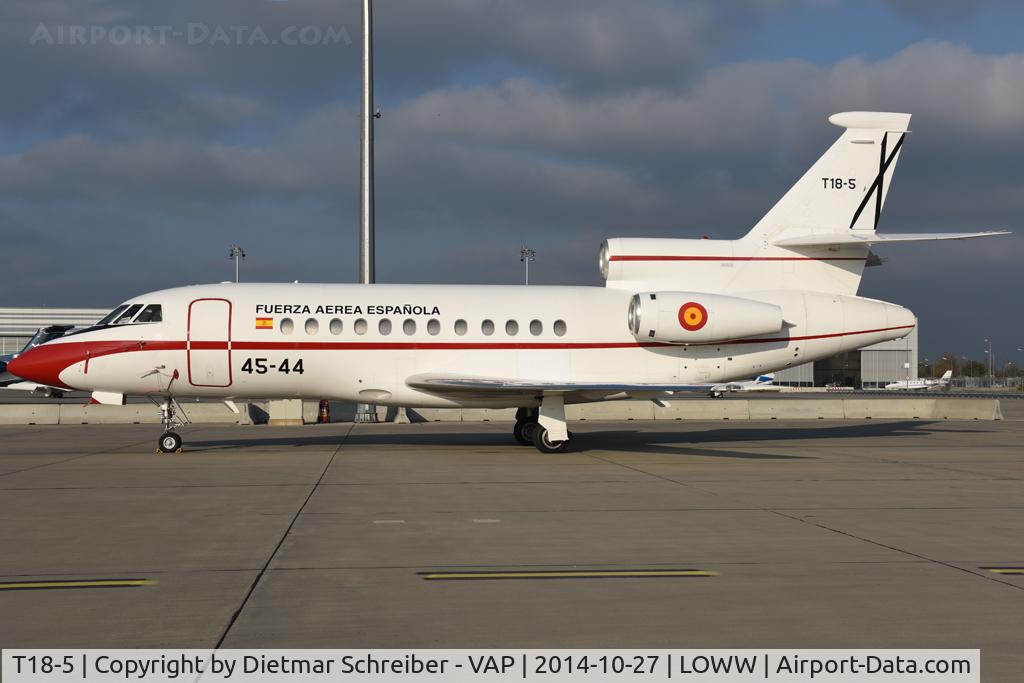 T18-5, 1989 Dassault Falcon 900 C/N 73, Spain AIr Force Falcon 900