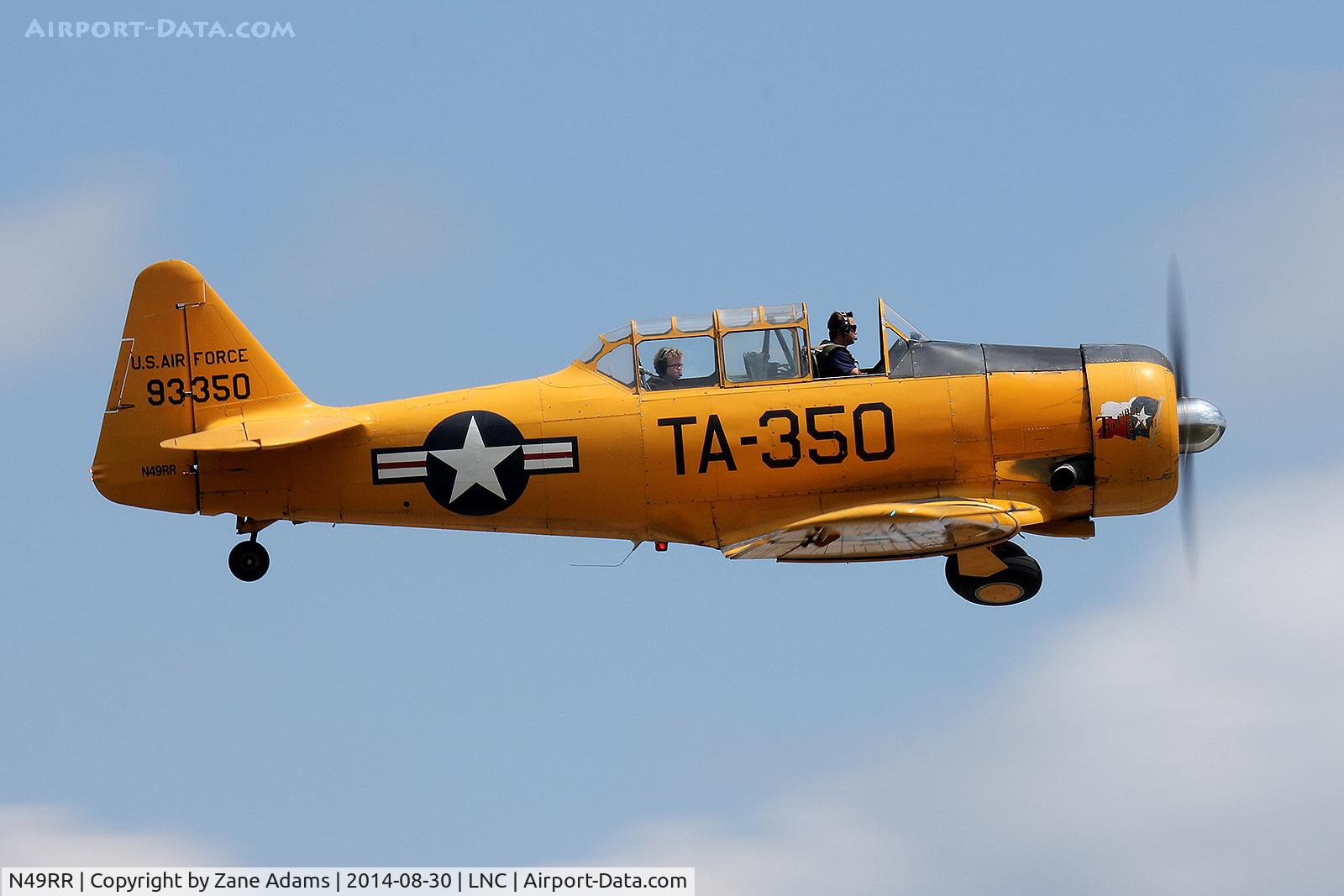 N49RR, 1952 North American T-6G Texan C/N 168-464, At the 2014 Warbirds on Parade