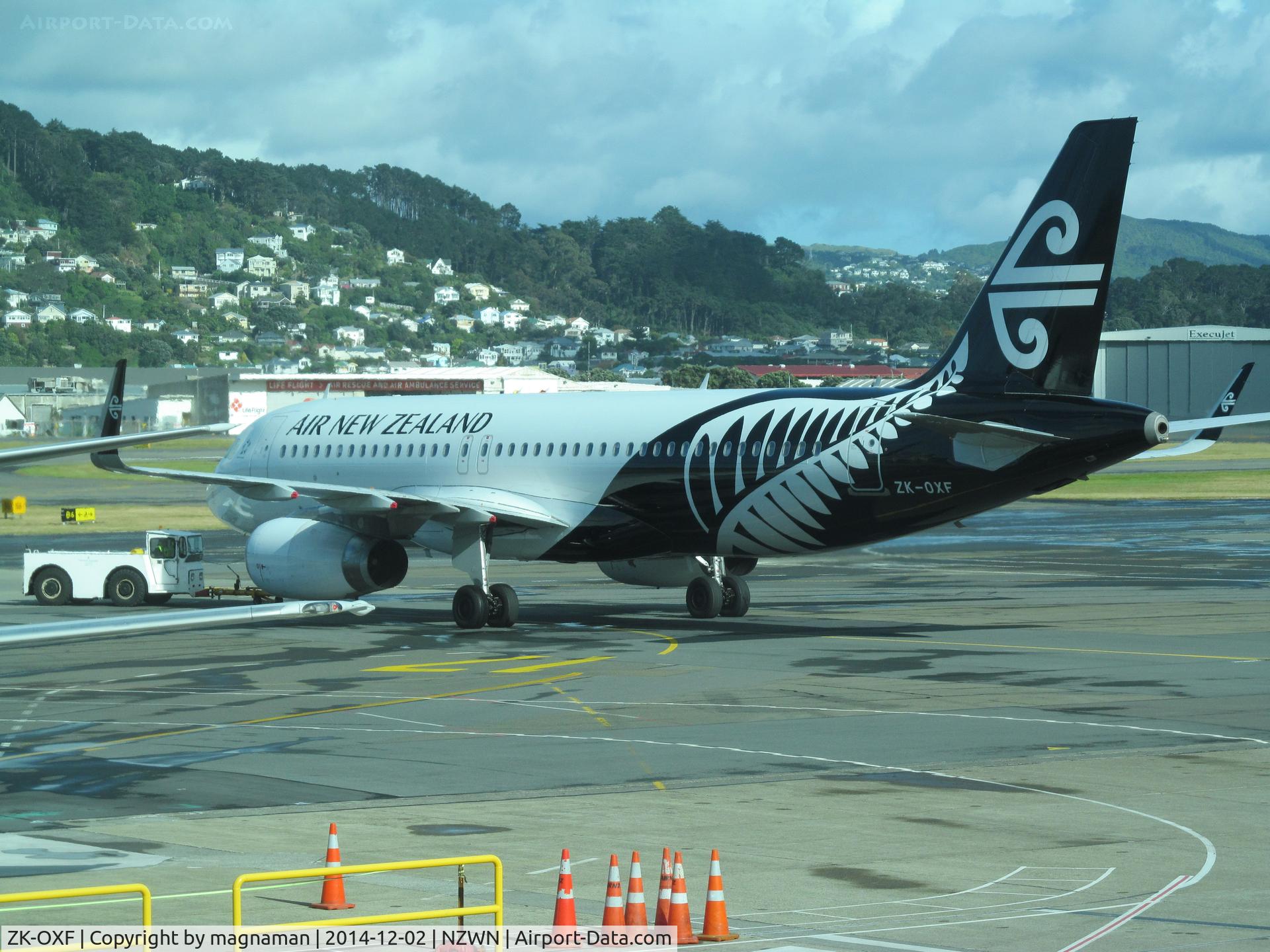 ZK-OXF, 2014 Airbus A320-232 C/N 6182, newest a320 in fleet