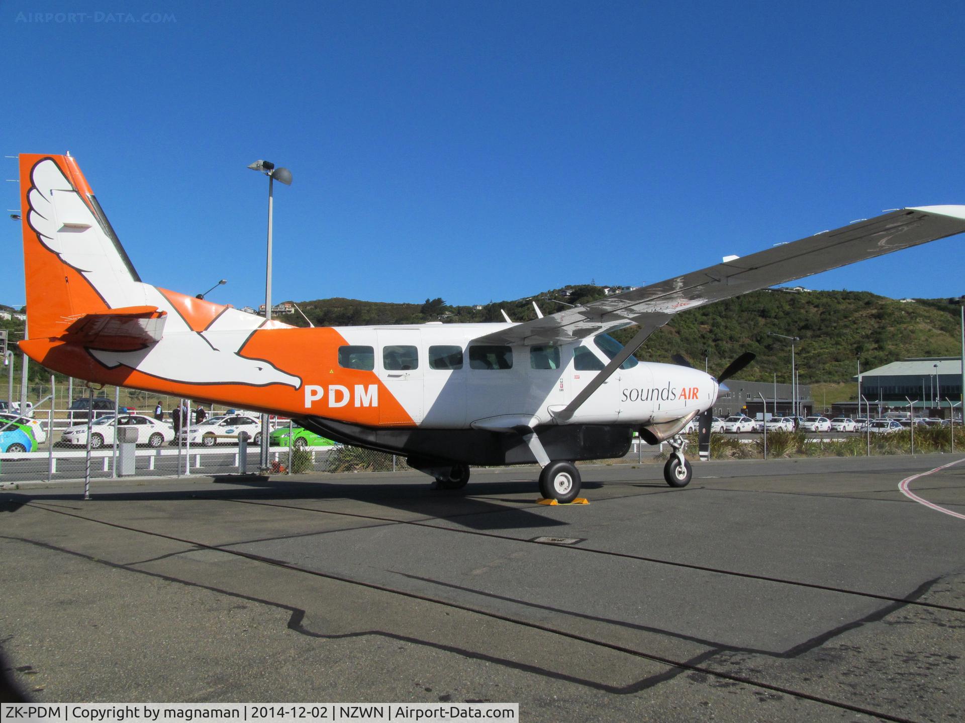 ZK-PDM, Cessna 208 Caravan 1 C/N 20800240, a number of these c208 are based here.