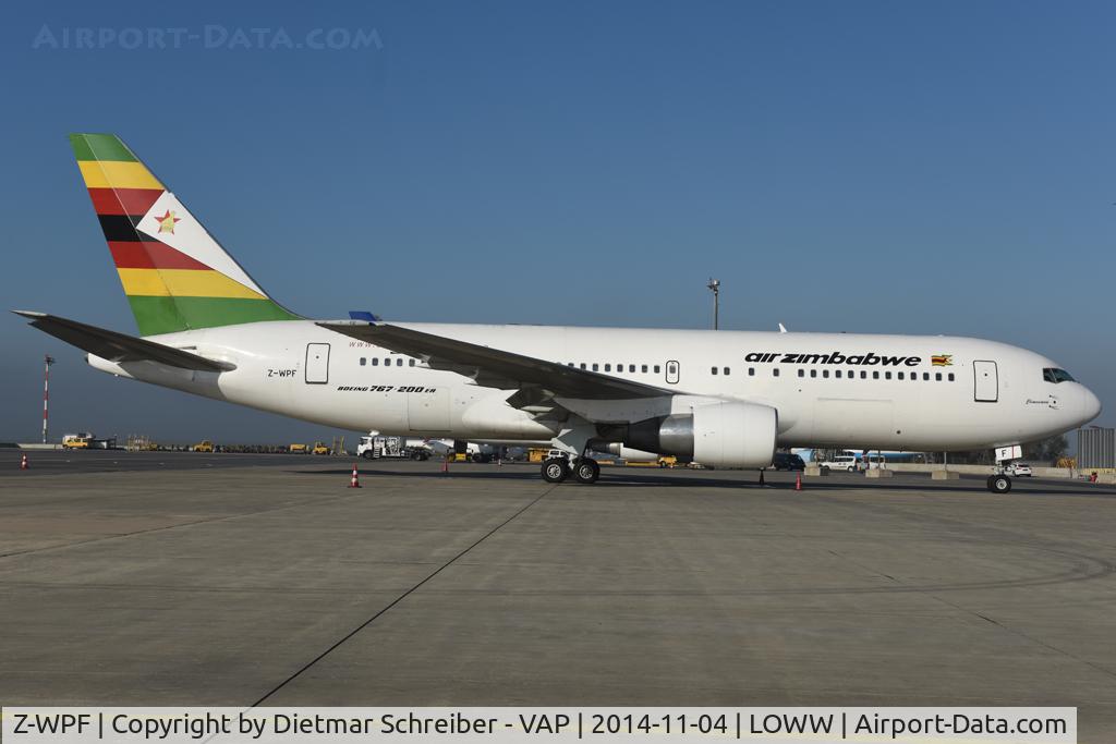 Z-WPF, 1990 Boeing 767-2N0ER C/N 24867, Air Zimbabwe Boeing 767-200