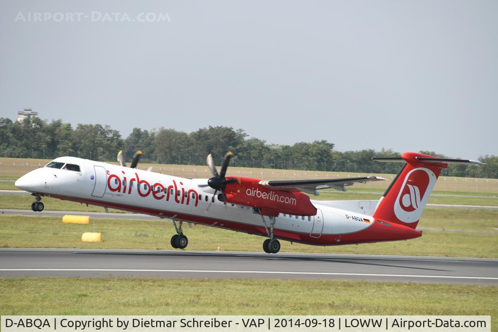 D-ABQA, 2008 De Havilland Canada DHC-8-402Q Dash 8 C/N 4223, Air Berlin Dash 8-400