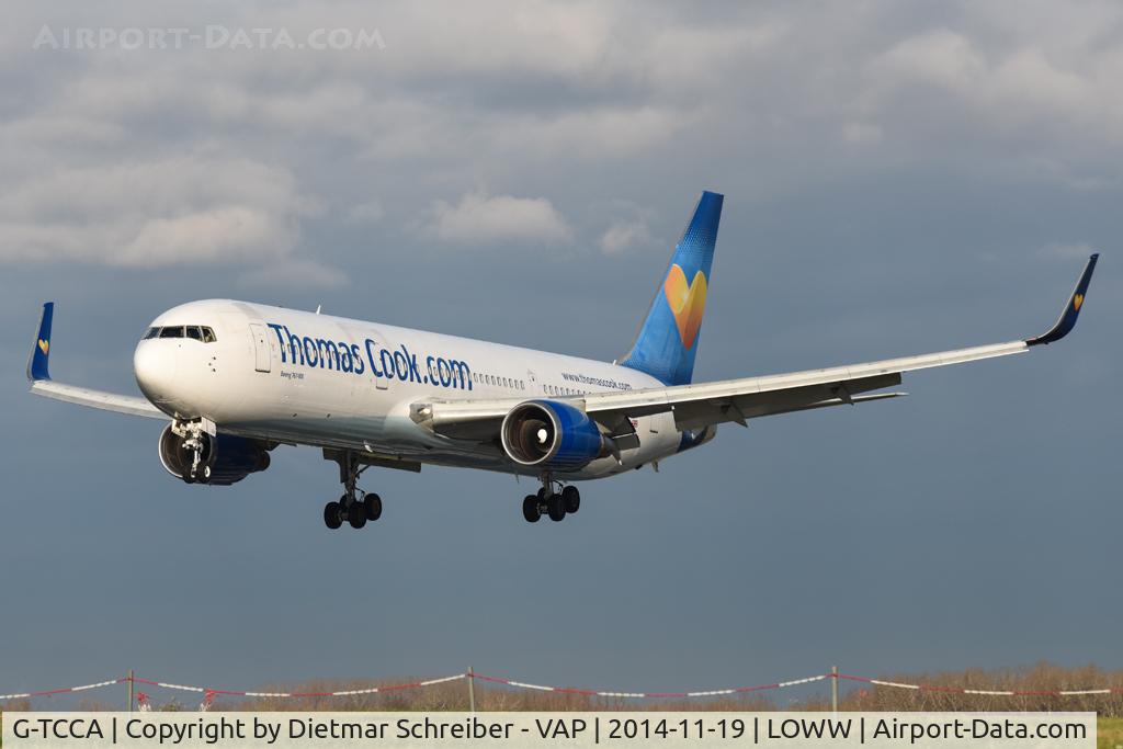 G-TCCA, 1994 Boeing 767-31K C/N 27205, Thomas Cook Boeing 767-300