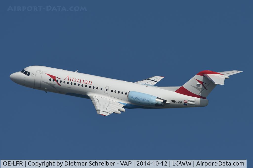 OE-LFR, 1996 Fokker 70 (F-28-0070) C/N 11572, Austrian Airlines Fokker 70