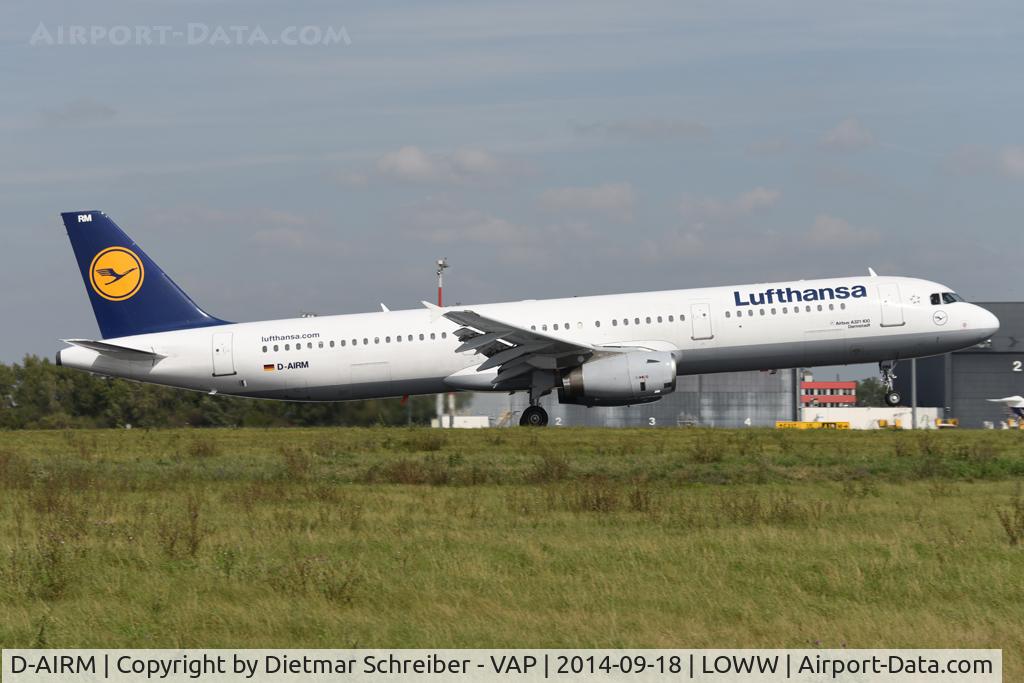 D-AIRM, 1994 Airbus A321-131 C/N 0518, Lufthansa Airbus 321