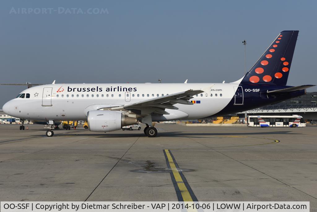 OO-SSF, 2006 Airbus A319-111 C/N 2763, Brussels Airlines Airbus 319