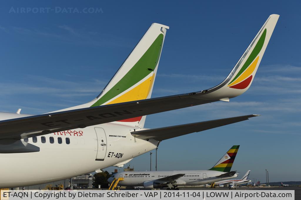 ET-AQN, 2014 Boeing 737-860 C/N 40967, Ethiopian Boeing 737-800
