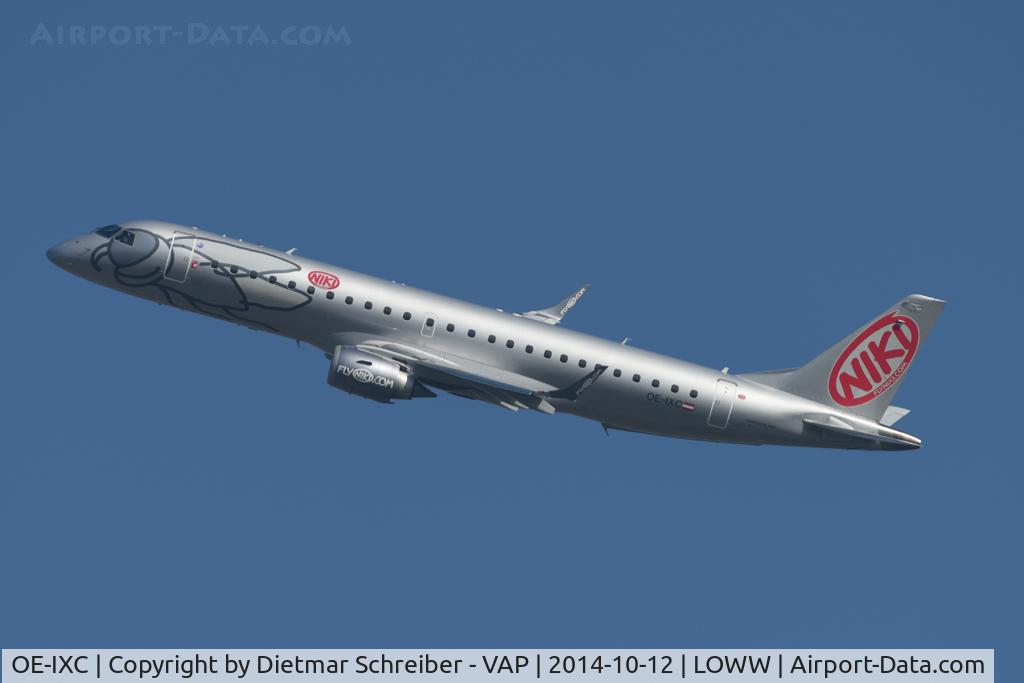 OE-IXC, 2010 Embraer 190LR (ERJ-190-100LR) C/N 19000349, Flyniki Embraer 190
