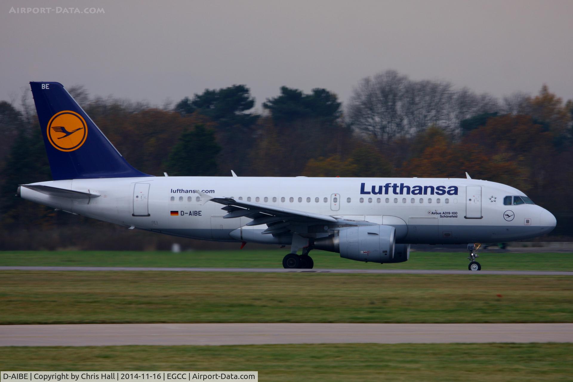 D-AIBE, 2010 Airbus A319-112 C/N 4511, Lufthansa