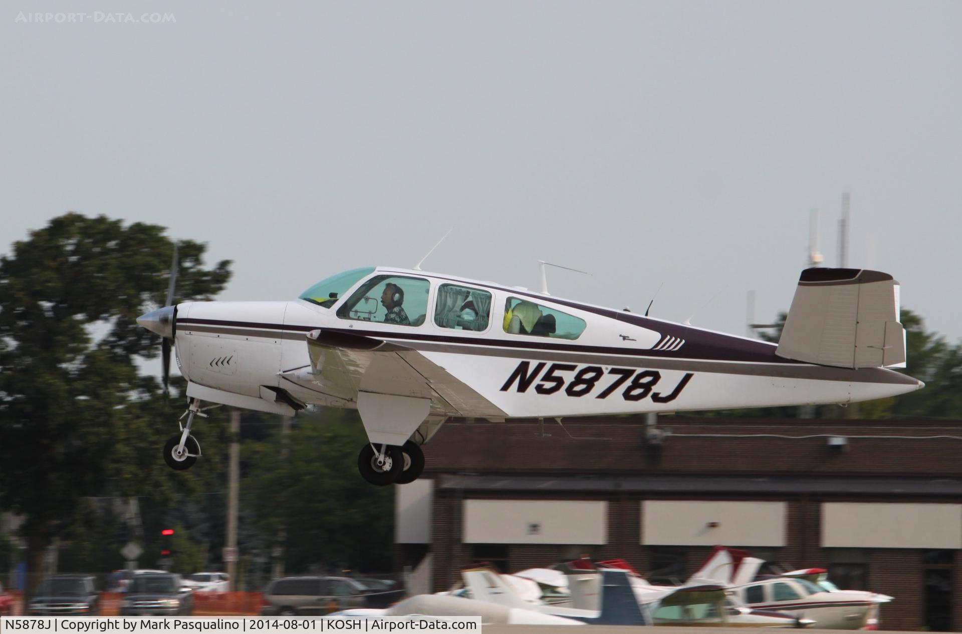 N5878J, 1965 Beech S35 Bonanza C/N D-7870, Beech S35