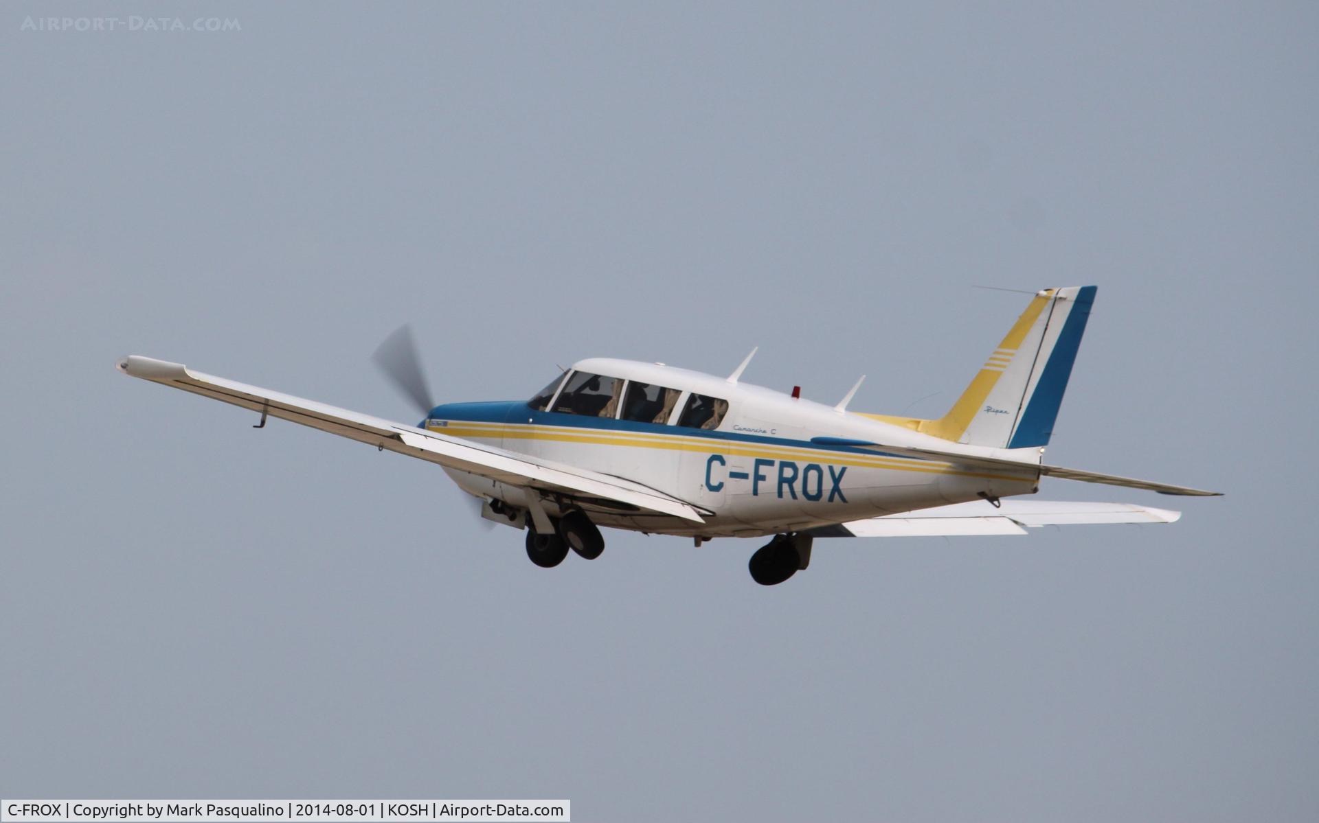 C-FROX, 1972 Piper PA-24-260C Comanche B C/N 24-5012, Piper PA-24-260