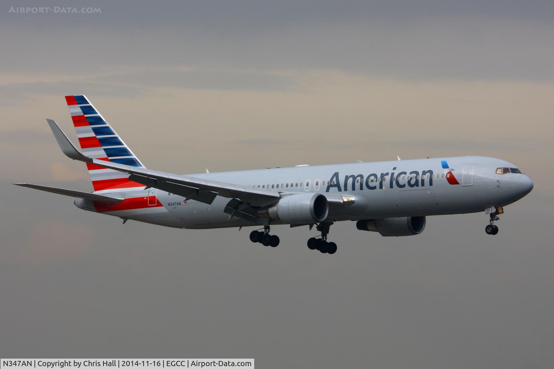N347AN, 2003 Boeing 767-323 C/N 33086, American Airlines