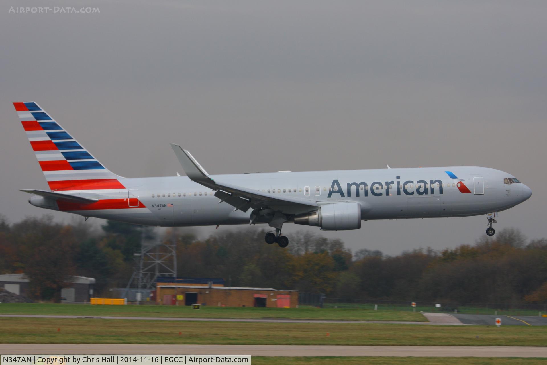 N347AN, 2003 Boeing 767-323 C/N 33086, American Airlines