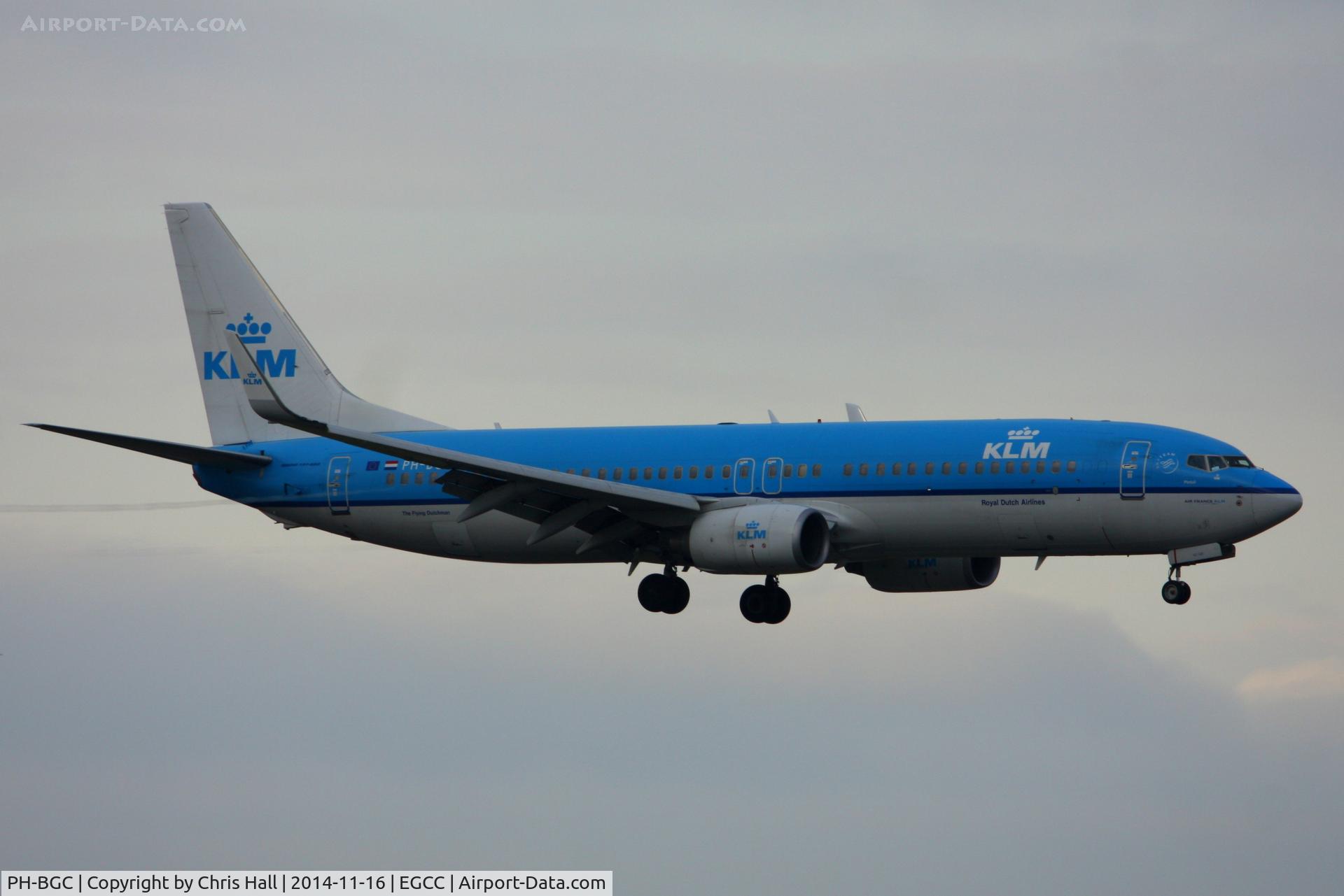 PH-BGC, 2008 Boeing 737-8K2 C/N 30361, KLM Royal Dutch Airlines