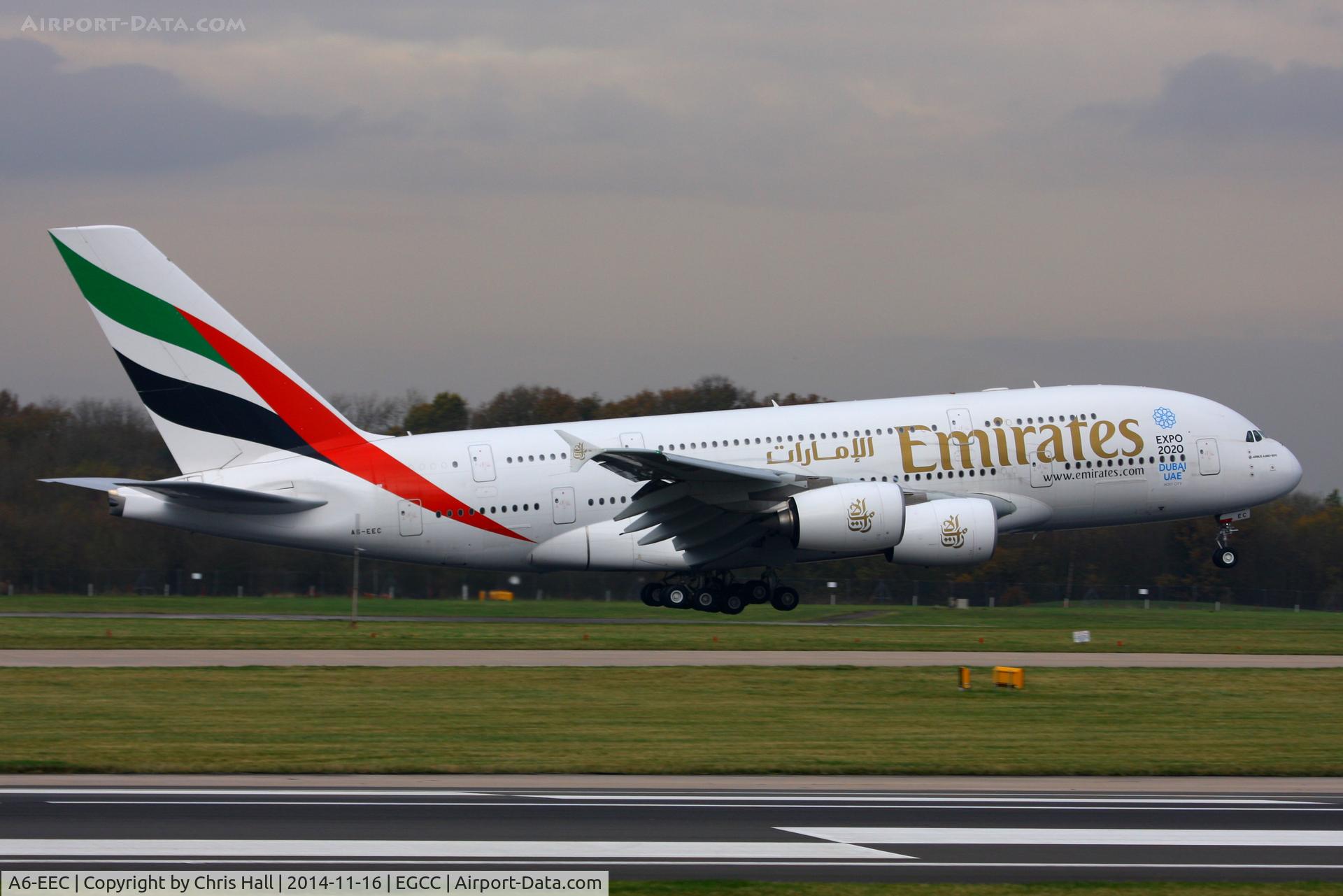 A6-EEC, 2012 Airbus A380-861 C/N 110, Emirates