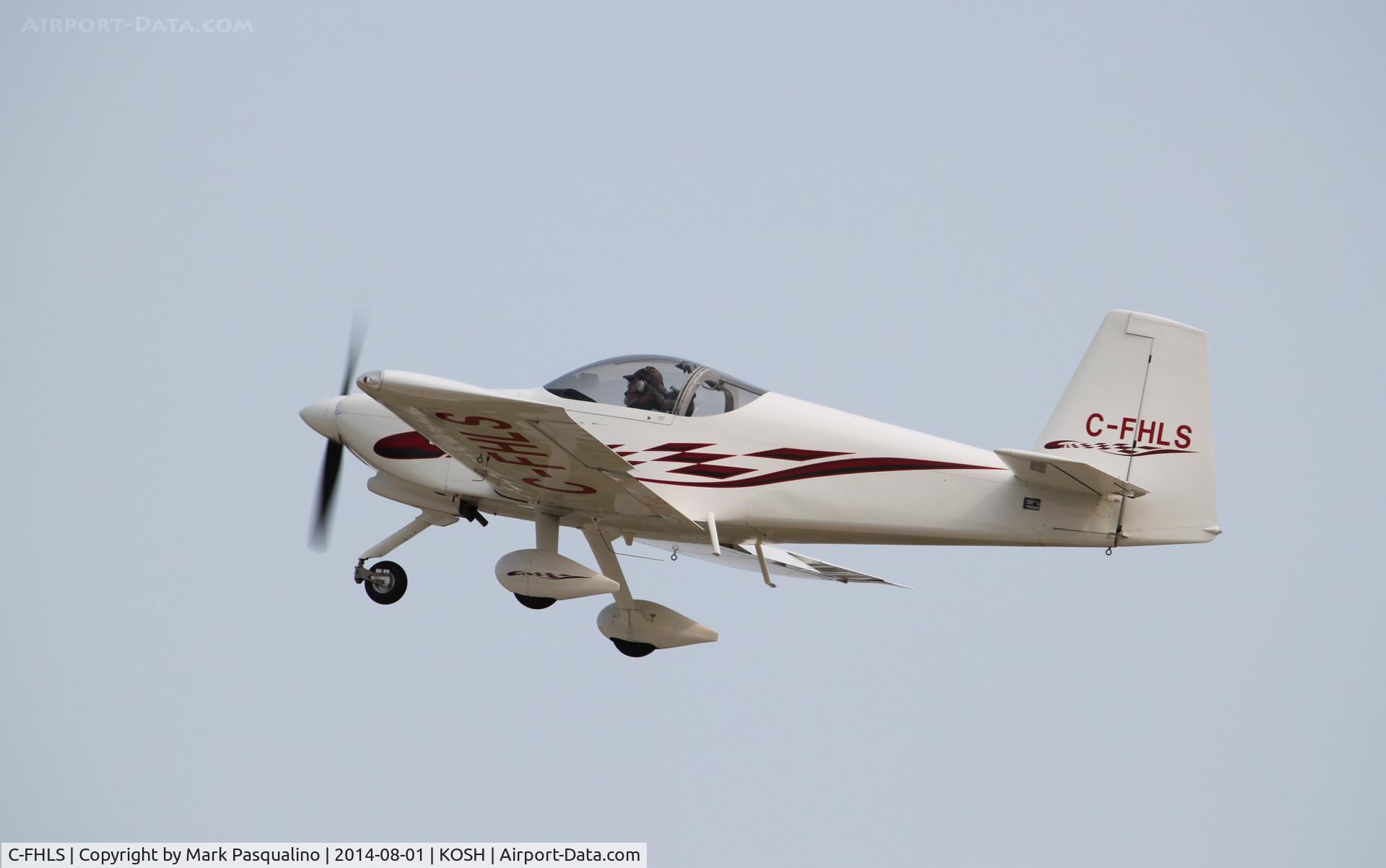 C-FHLS, 2006 Vans RV-7A C/N 71829, Vans RV-7A
