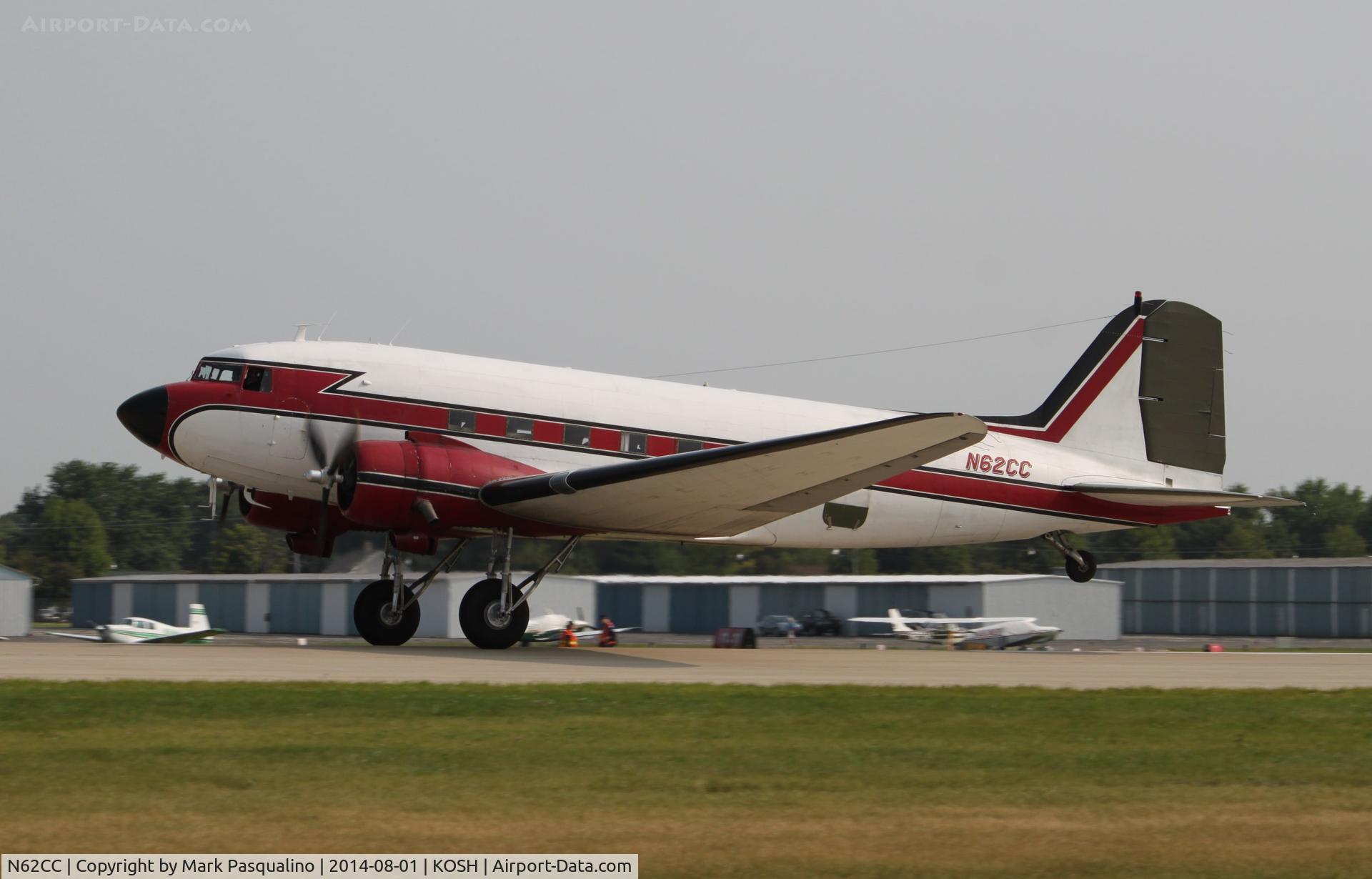 N62CC, 1943 Douglas DC-3C (C-47A-DL) C/N 13798, Douglas DC3C