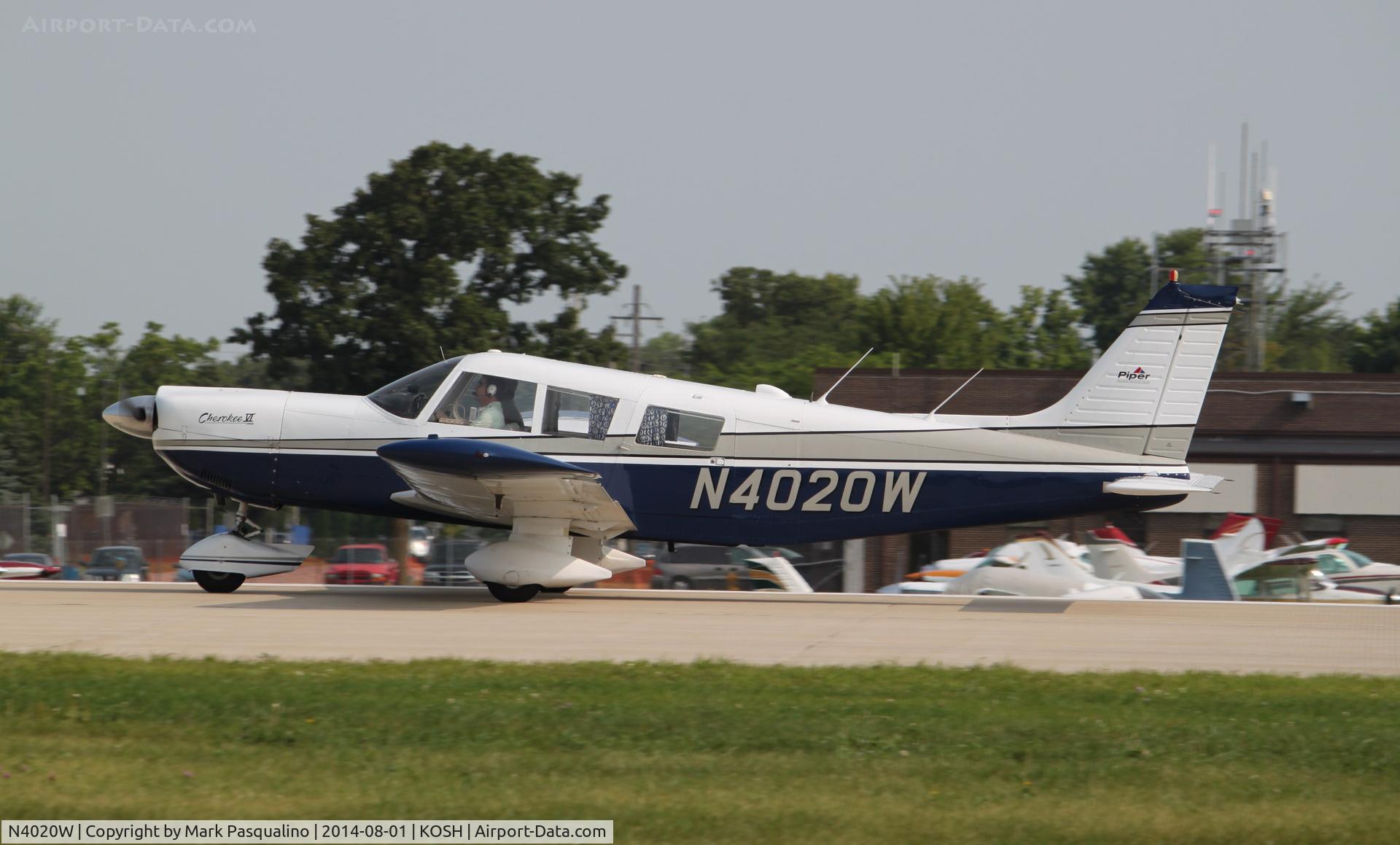 N4020W, 1966 Piper PA-32-300 Cherokee Six Cherokee Six C/N 32-40029, Piper PA-32-300