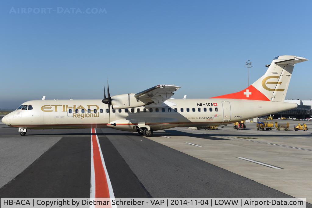 HB-ACA, 2001 ATR 72-500 C/N 660, Ethihad Regional ATR72