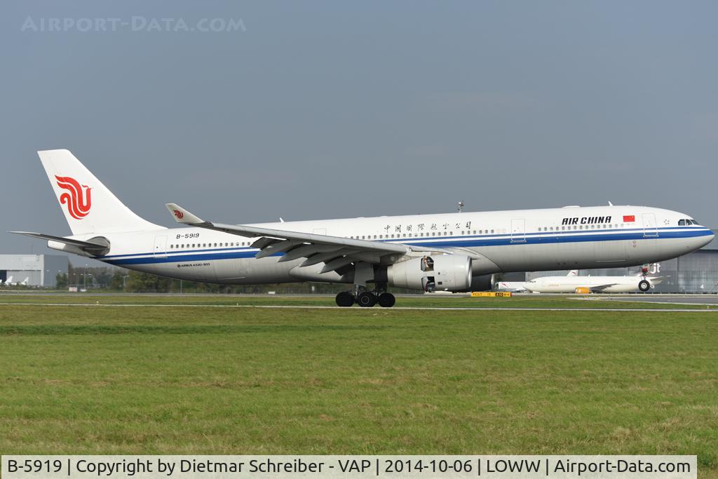 B-5919, 2013 Airbus A330-343X C/N 1413, Air China Airbus 330-300