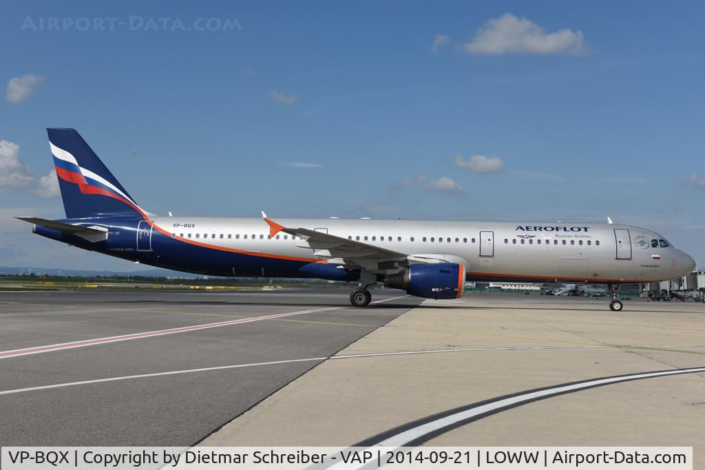 VP-BQX, 2006 Airbus A321-211 C/N 2957, Aeroflot Airbus 321