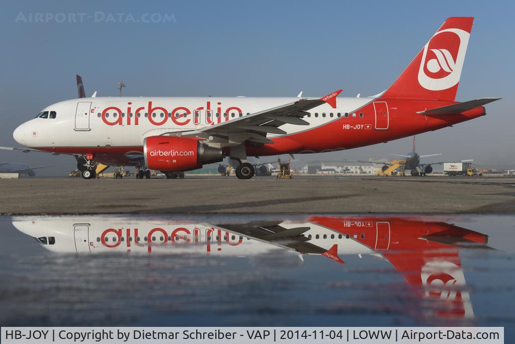 HB-JOY, 2007 Airbus A319-111 C/N 3245, Air Berlin Airbus 319