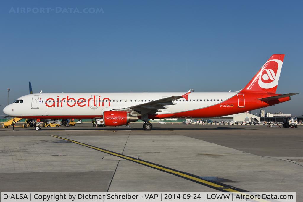 D-ALSA, 2001 Airbus A321-211 C/N 1629, Air Berlin Airbus 321