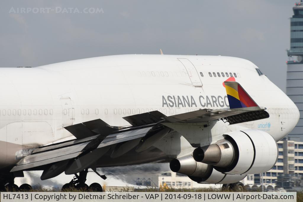 HL7413, 1991 Boeing 747-48ESF C/N 25405, Asiana Boeing 747-400