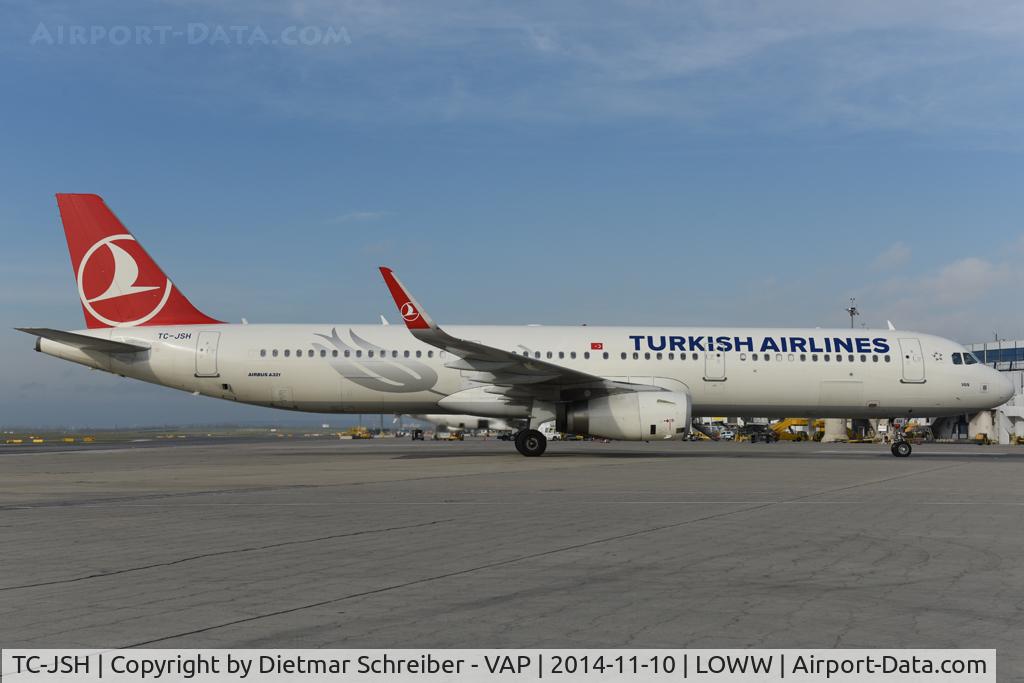TC-JSH, 2013 Airbus A321-231 C/N 5546, Turkish Airlines Airbus 321