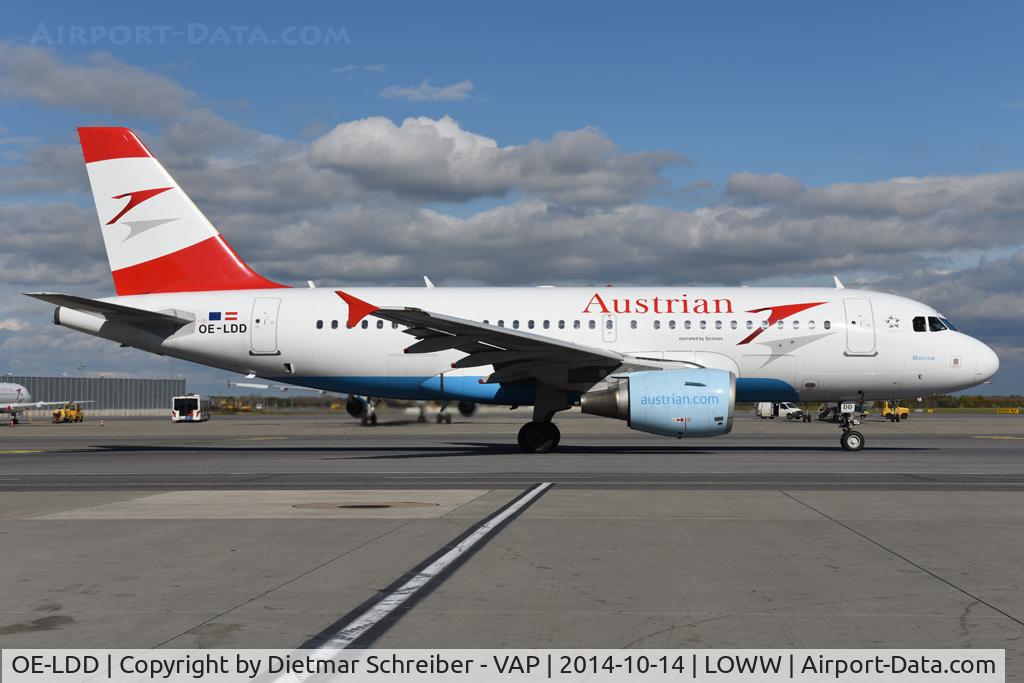 OE-LDD, 2005 Airbus A319-112 C/N 2416, Austrian Airlines Airbus 319