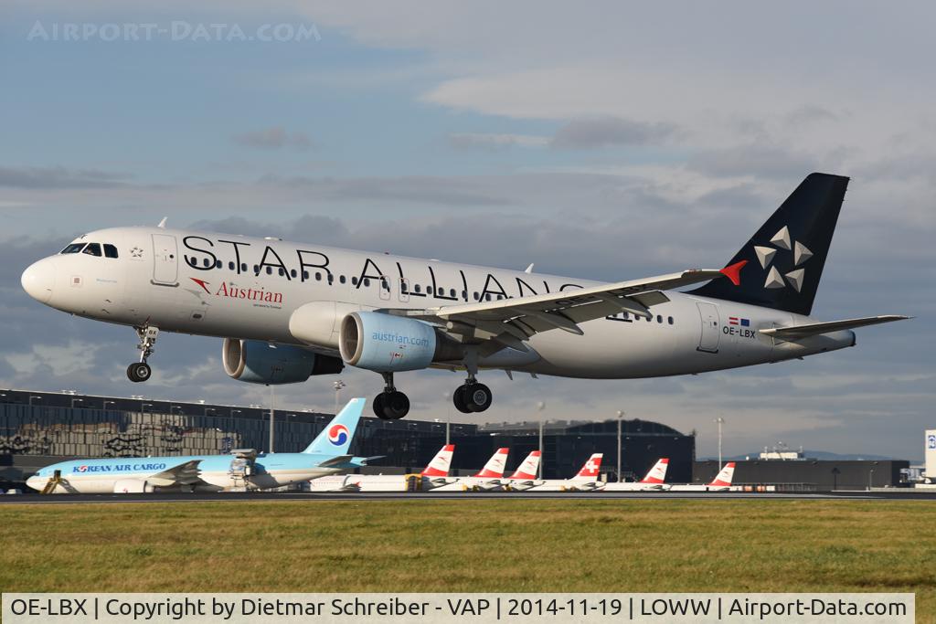 OE-LBX, 2002 Airbus A320-214 C/N 1735, Austrian Airlines Airbus 320