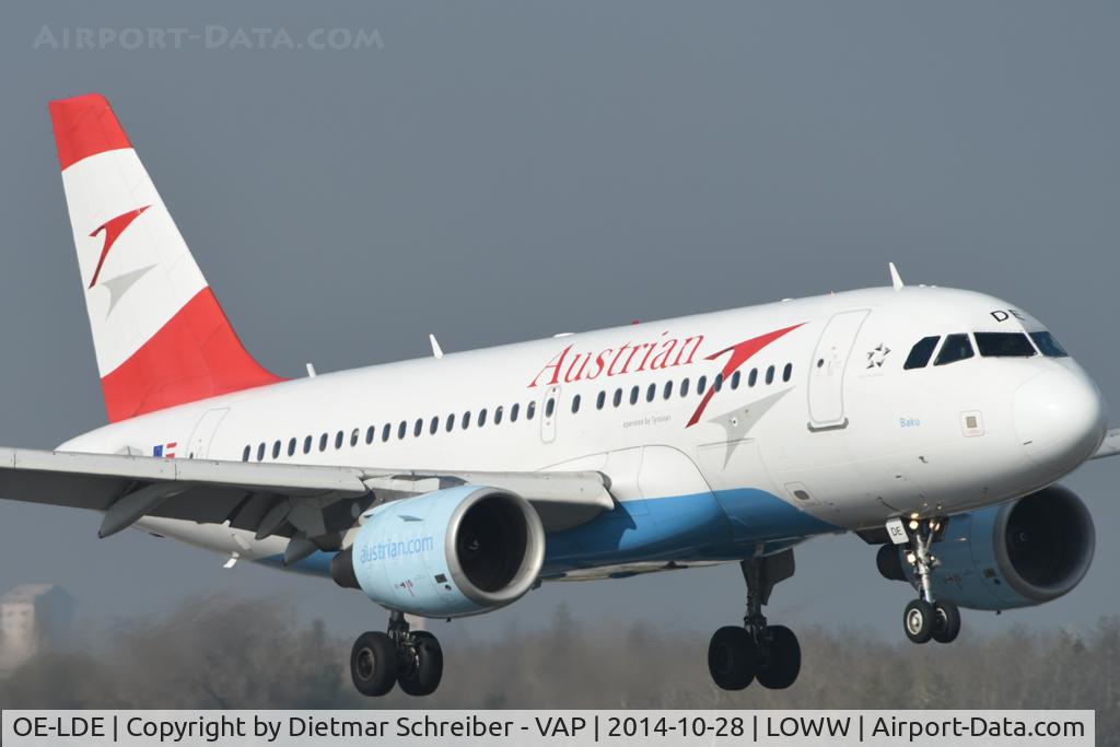 OE-LDE, 2005 Airbus A319-112 C/N 2494, Austrian Airlines Airbus 319