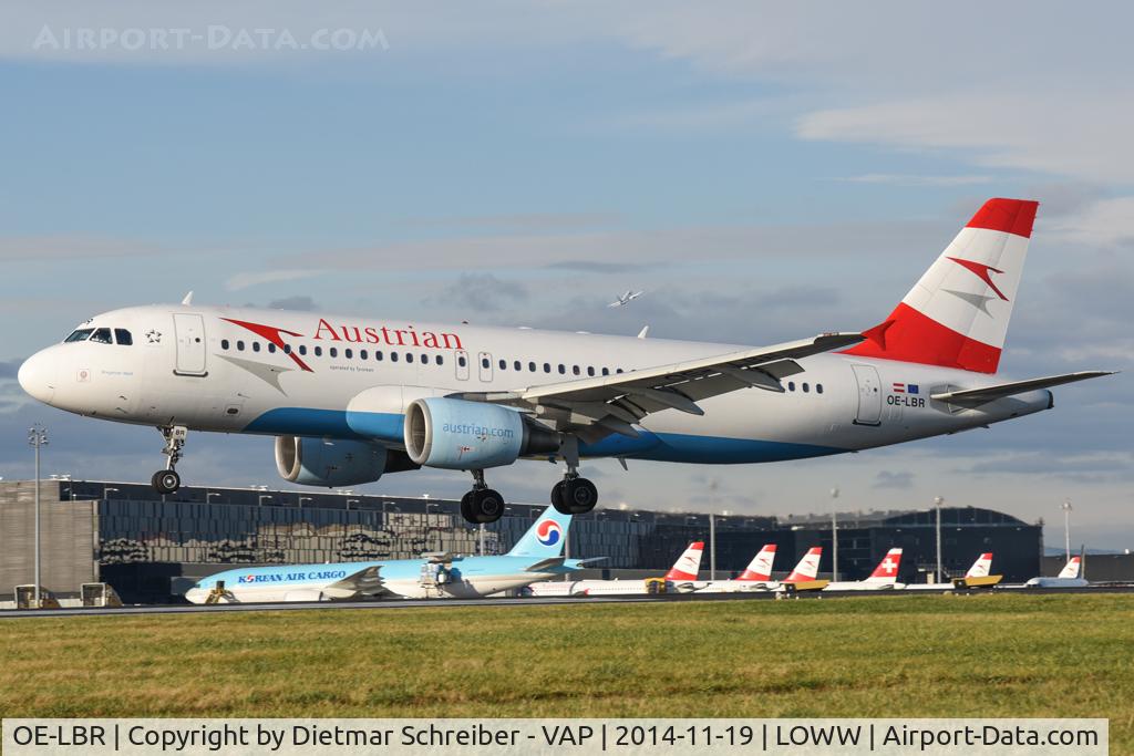 OE-LBR, 2000 Airbus A320-214 C/N 1150, Austrian Airlines Airbus 320