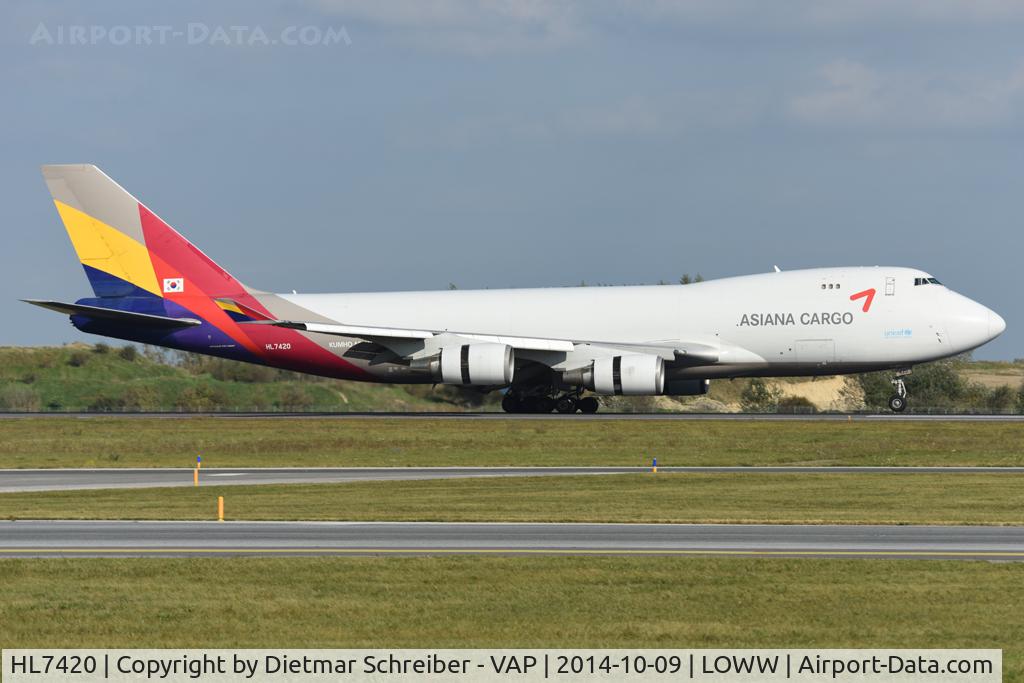 HL7420, 1995 Boeing 747-48EF (SCD) C/N 25783, Asiana Boeing 747-400