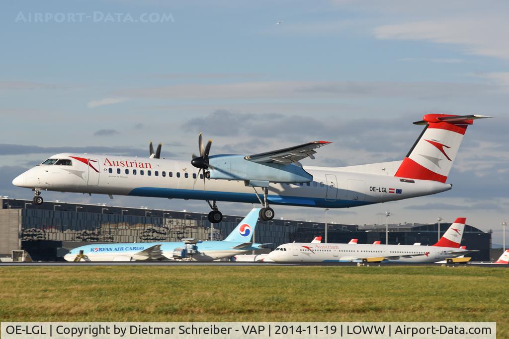 OE-LGL, 2010 De Havilland Canada DHC-8-402Q Dash 8 C/N 4310, Austrian Airlines Dash 8-400