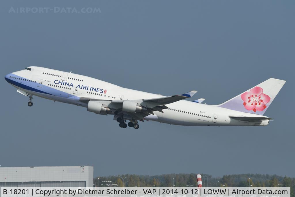 B-18201, 1997 Boeing 747-409 C/N 28709, China Airlines Boeing 747-400