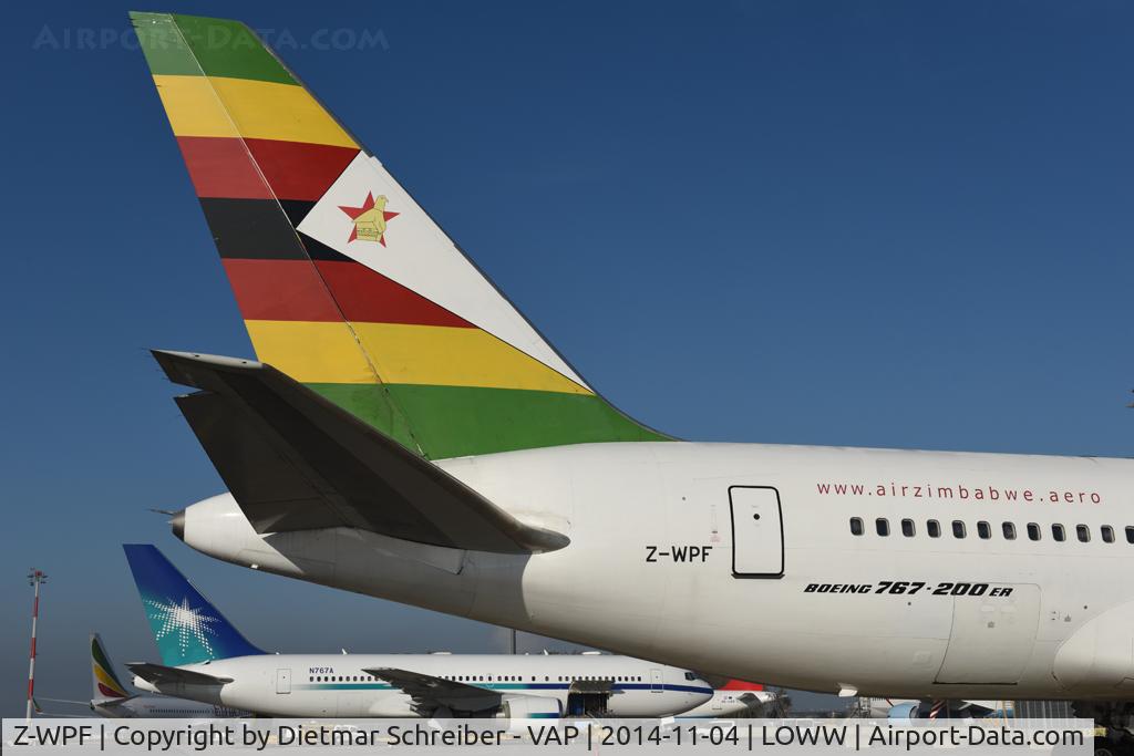 Z-WPF, 1990 Boeing 767-2N0ER C/N 24867, Air Zimbabwe Boeing 767-200