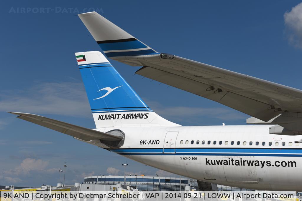 9K-AND, 1995 Airbus A340-313 C/N 104, Kuwait Airways Airbus 340-300