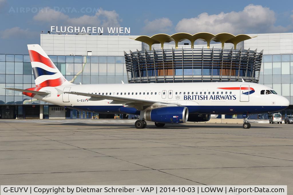 G-EUYV, 2014 Airbus A320-232 C/N 6091, British Airways Airbus 320