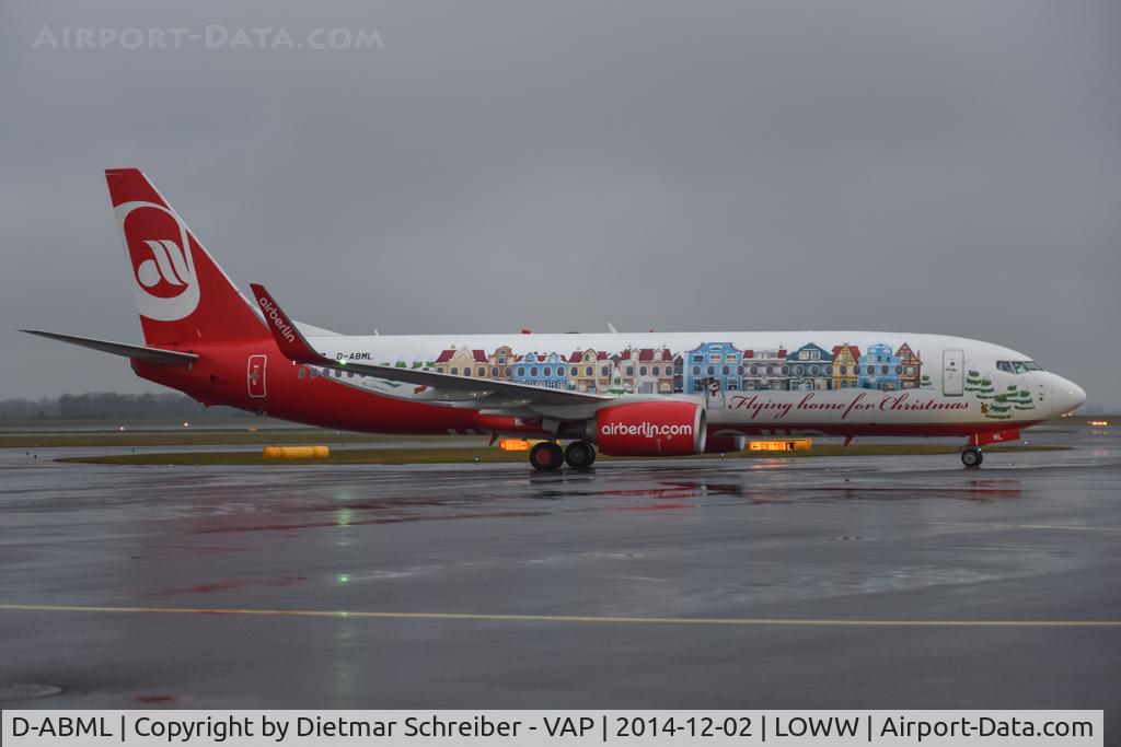 D-ABML, 2012 Boeing 737-86J C/N 37773, Air Berlin Boeing 737-800