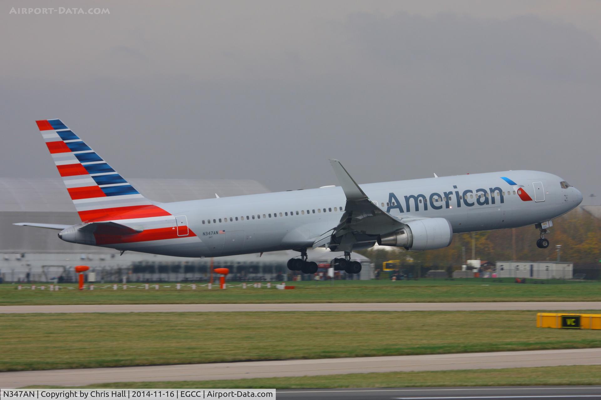 N347AN, 2003 Boeing 767-323 C/N 33086, American Airlines