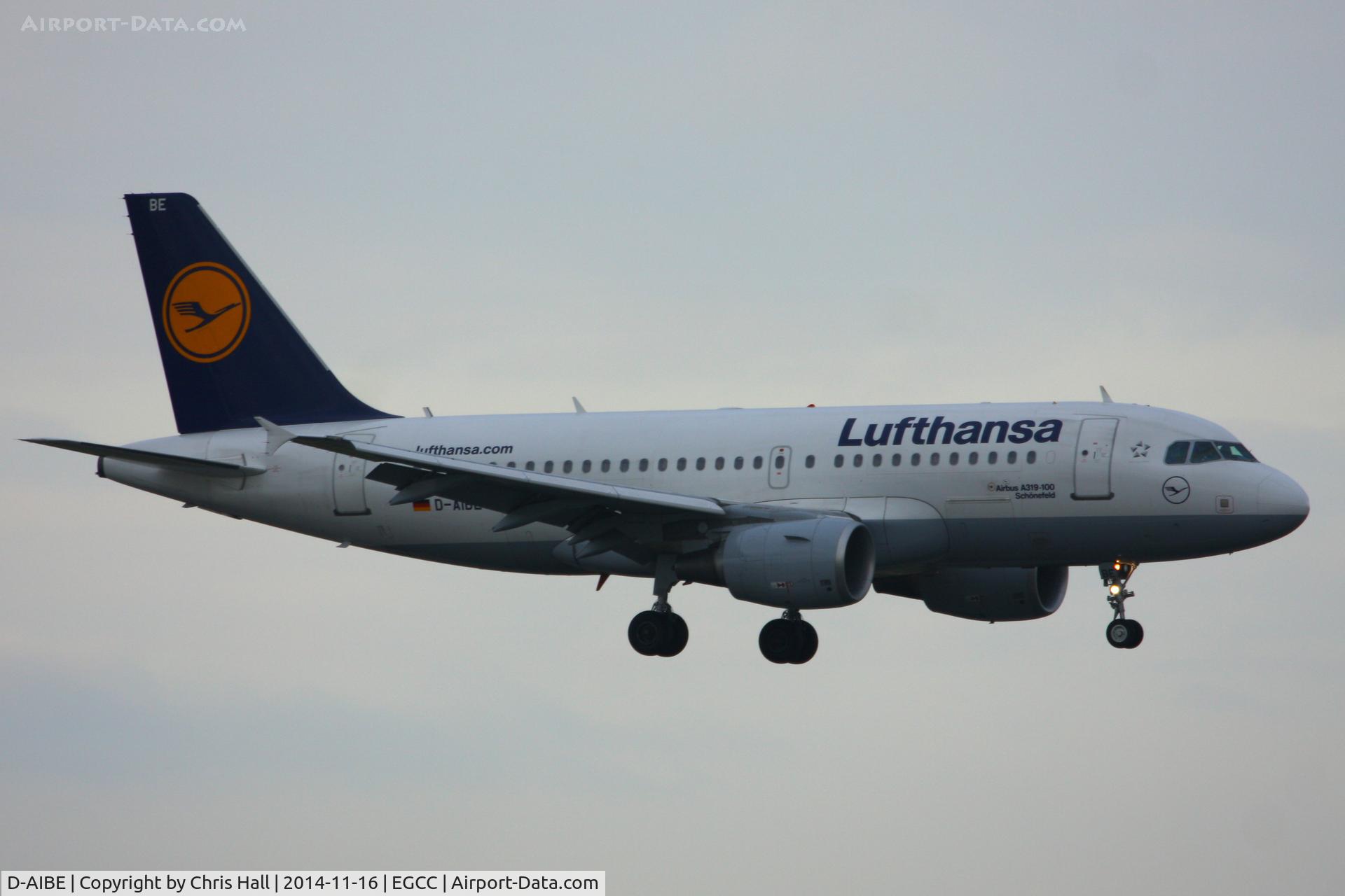 D-AIBE, 2010 Airbus A319-112 C/N 4511, Lufthansa