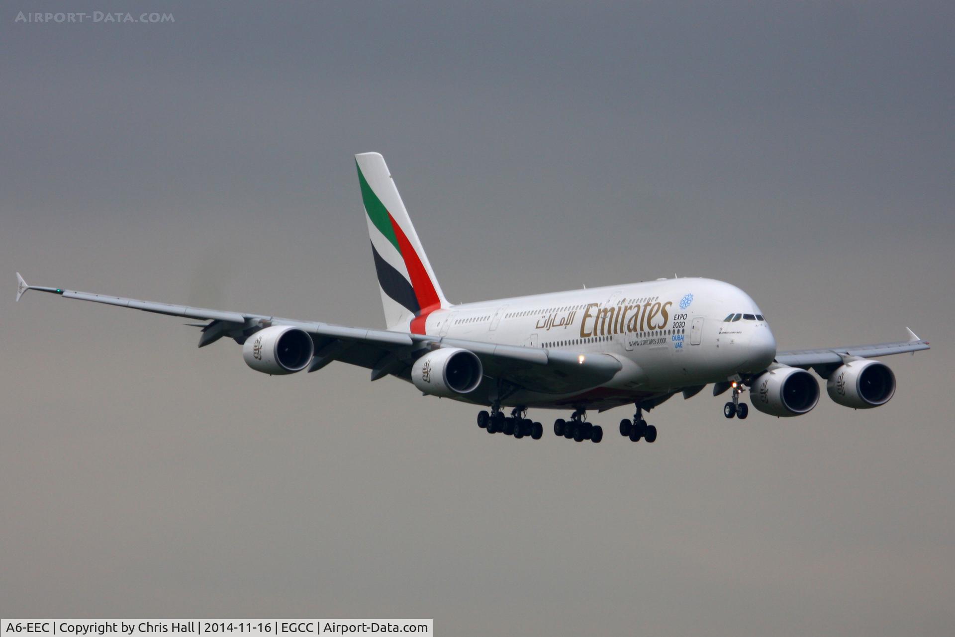 A6-EEC, 2012 Airbus A380-861 C/N 110, Emirates