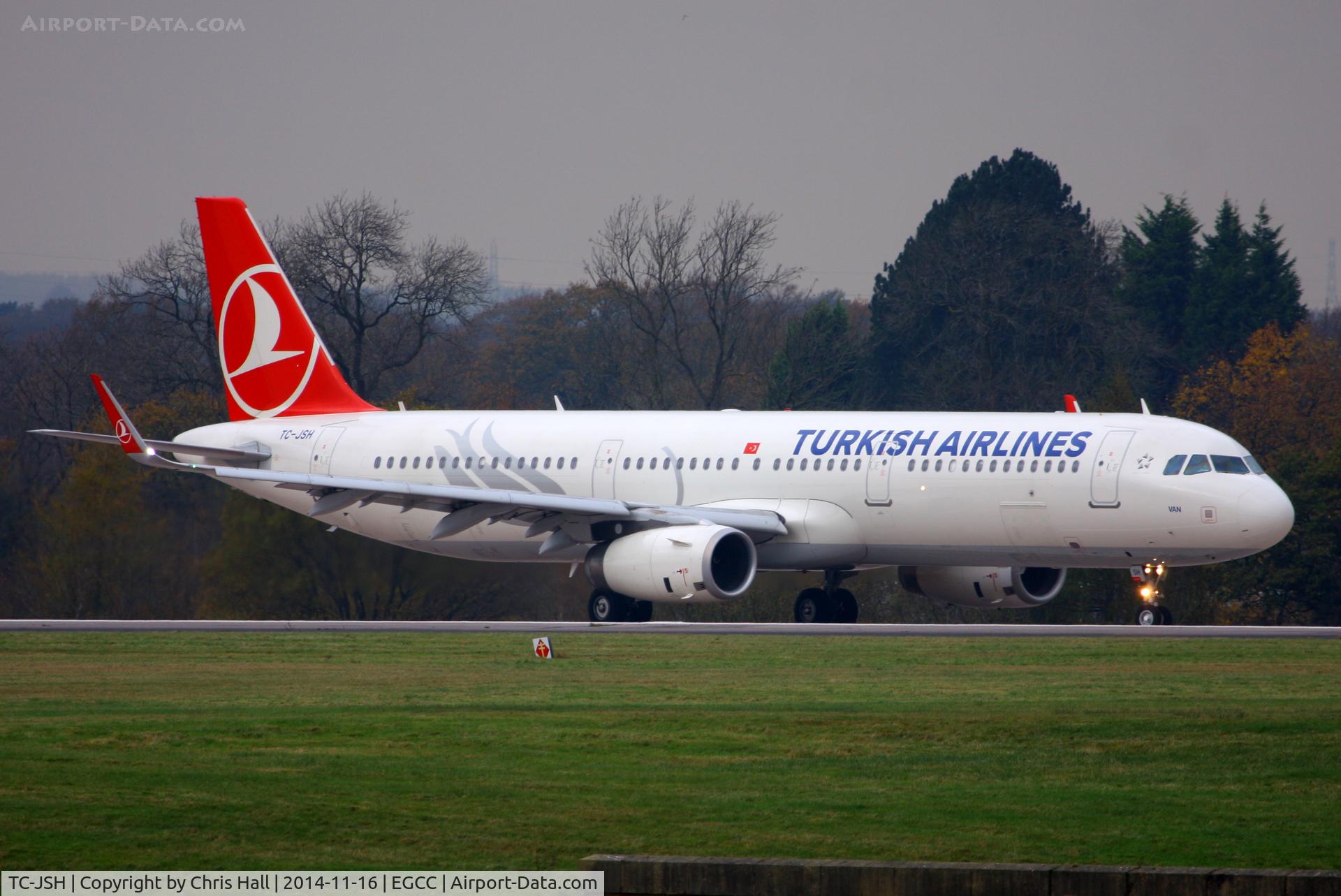 TC-JSH, 2013 Airbus A321-231 C/N 5546, Turkish Airlines